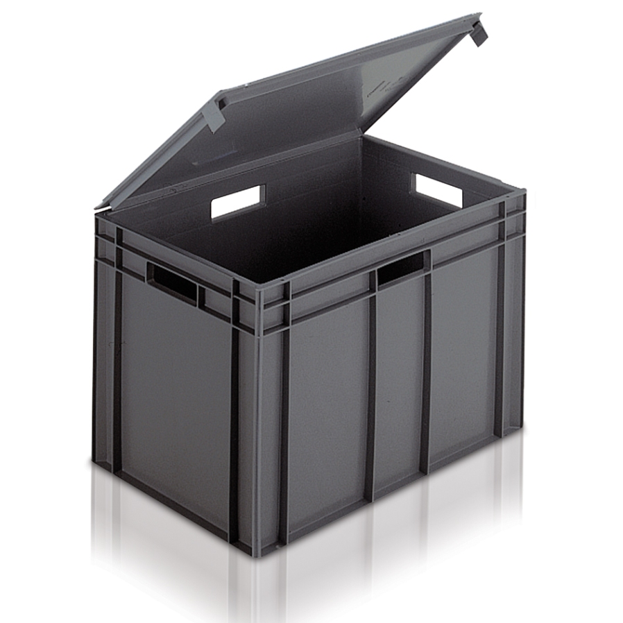 Hinged Lid Plastic Boxes