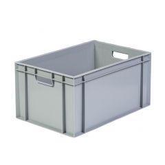 Stacking Box (55L, Grey) 600 x 400 x 290mm