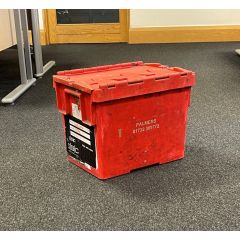 Red Lidded Box (27L, Red) 400 x 300 x 320mm*£3.00*