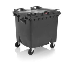 1100 Litre Flat Top wheelie Bin