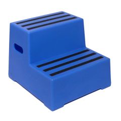 Blue Safety Steps (2 Steps) - 475x540x420mm