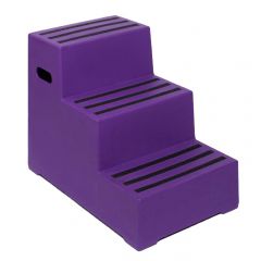 Purple Safety Steps (3 Steps) - 440x795x620mm