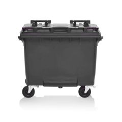 1100 Litre Flat Top wheelie Bin