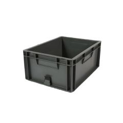 Euro Stacking Box 15 Ltr Solid Grey - 400 x 300