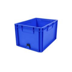 Euro Stacking Box 20 Ltr Solid Blue - 400 x 300