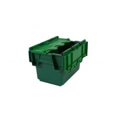 Green Attached Lid Container 6 Ltr - 300 x 200