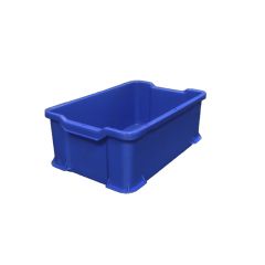 Stacking Container 40 Ltr Solid Blue - 600 x 400