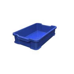 Stacking Container 24 Ltr Solid Blue - 600 x 400