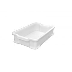 Stacking Container 24 Ltr Solid White - 600 x 400