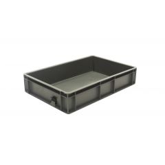 Euro Stacking Box 23 Ltr Solid Grey - 600 x 400
