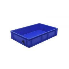 Euro Stacking Box 23 Ltr Solid Blue - 600 x 400
