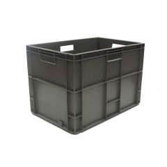 Euro Stacking Box 78 Ltr Solid Grey - 600 x 400
