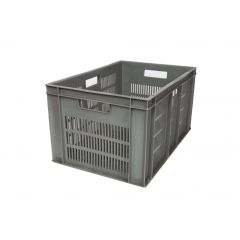 Schoeller Allibert 60 Ltr Perforated Grey Stacking Box
