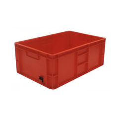 Euro Stacking Box (46L, Red) 600 x 400 x 235mm