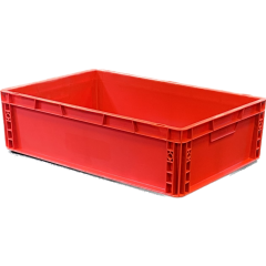 Euro Stacking Box (30L, Red) 600 x 400 x 170mm
