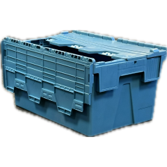 Lidded Box (54L, Blue) 600 x 400 x 310mm *£7.00*