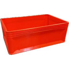 Hygienic Stacking Box (41L, Red) 600 x 400 x 220 mm *£5.00*