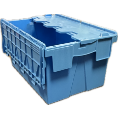 Lidded Box (56L, Blue) 600 x 400 x 308 mm *£7.50*
