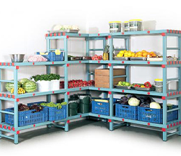 PLASTIC SHELVING