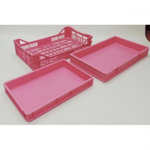 Think pink with bakery trays