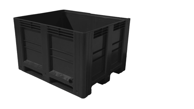 Plastic Pallet Box (Black)