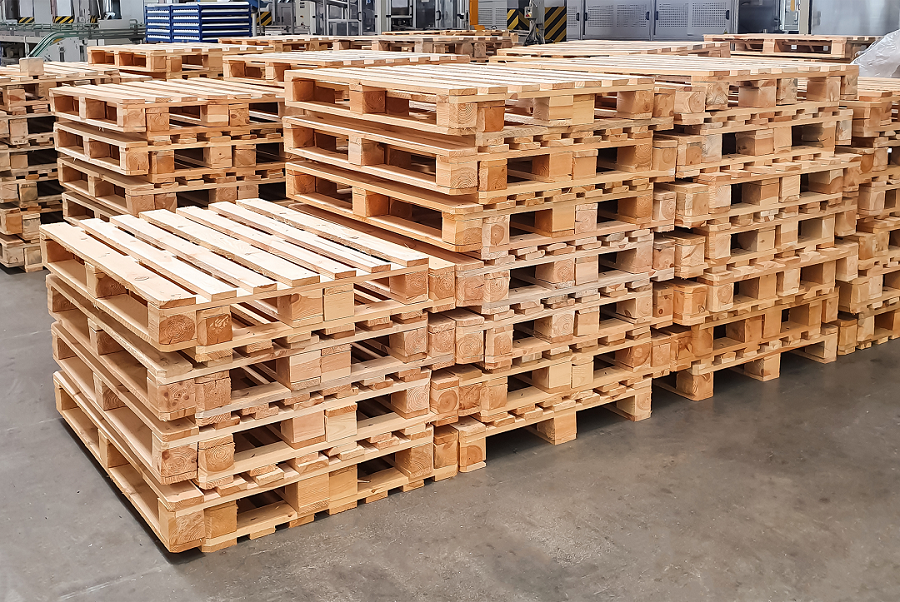 Wooden pallets